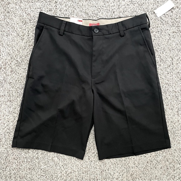 Mens IZOD Moisture Wicking Black Shorts | Size 33 - Picture 1 of 5